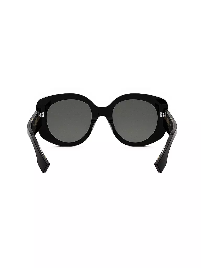 FENDI | FENDI Roma schwarze runde Sonnenbrille | schwarz