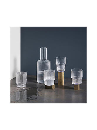 FERM LIVING | Trinkglas 4er Set RIPPLE