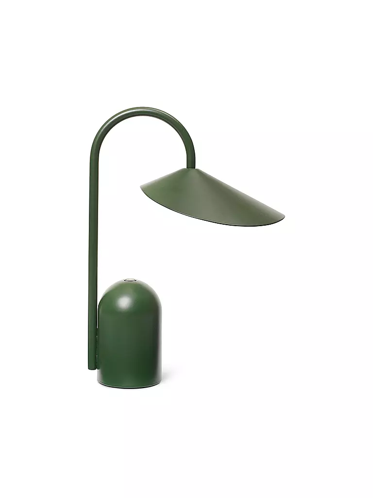 FERM LIVING | Tragbare Leuchte ARUM Green | grün