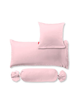 FLEURESSE | Satin Kissenbezug Royal Uni 2x 40x40cm Rosa