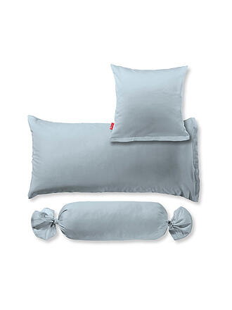 FLEURESSE | Satin Kissenbezug Royal Uni 2er 40x40cm Pearl Blue