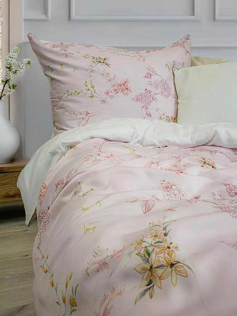 FLEURESSE | Tencel Bettwäsche LUXURY 70x90cm / 140x200cm Puderrosa | rosa