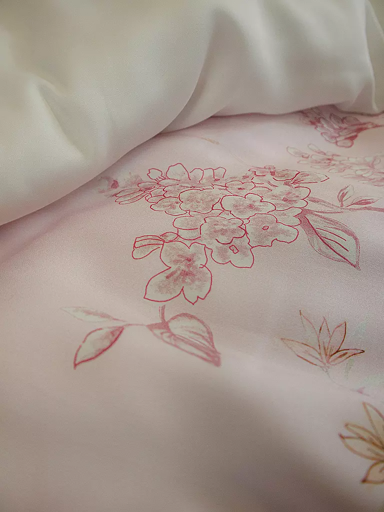 FLEURESSE | Tencel Bettwäsche LUXURY 70x90cm / 140x200cm Puderrosa | rosa