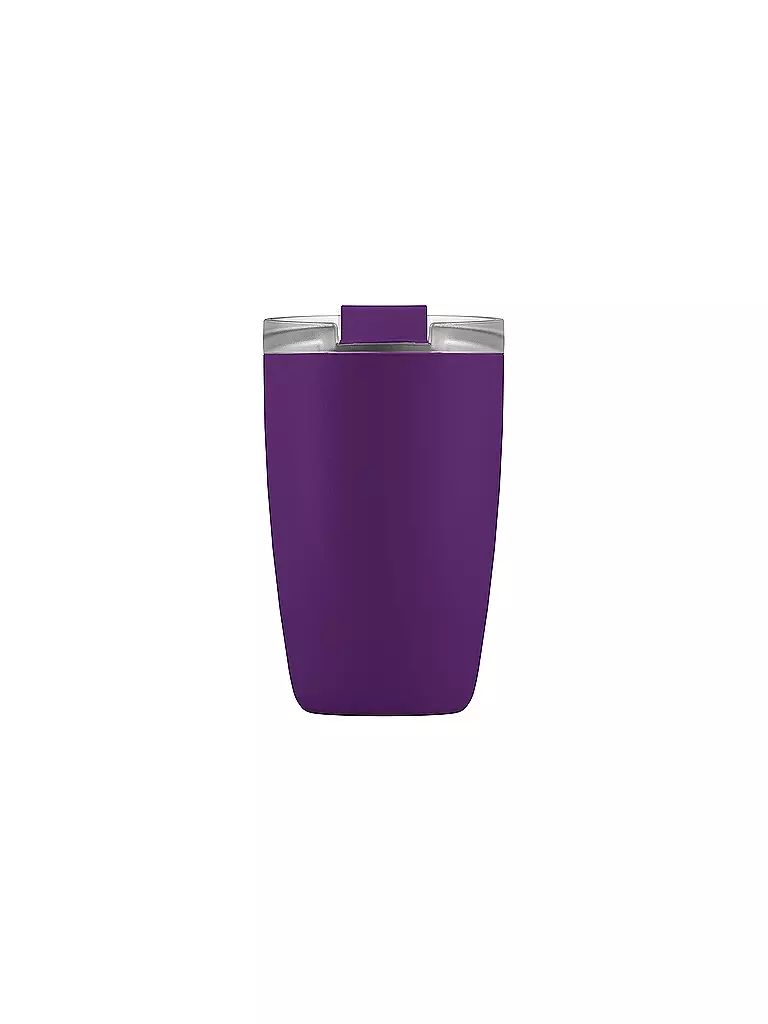 FLSK | Isolierbecher - Thermosbecher CUP Coffee to go-Becher 0,35l Nordic Plum | lila