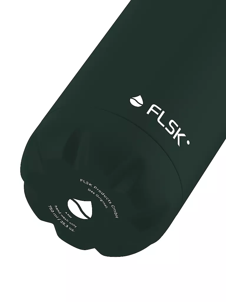 FLSK | Isolierflasche - Thermosflasche 0,75l Dark Pine | dunkelgrün