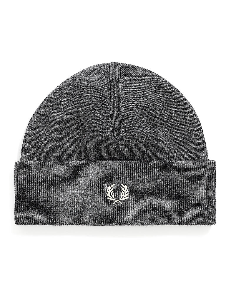 FRED PERRY Mütze - Beanie grau