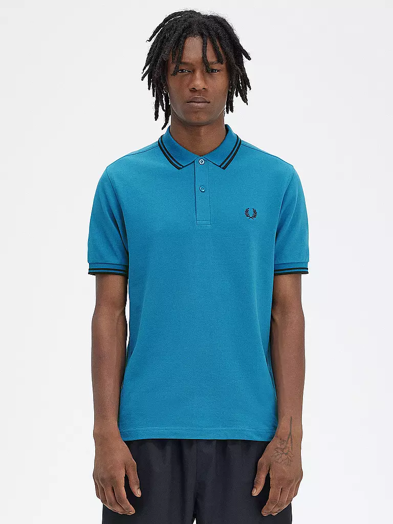 FRED PERRY | Poloshirt M3600 | blau