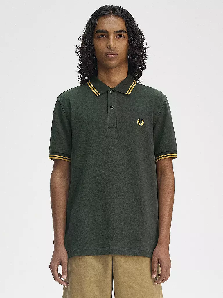 FRED PERRY | Poloshirt M3600 | grün