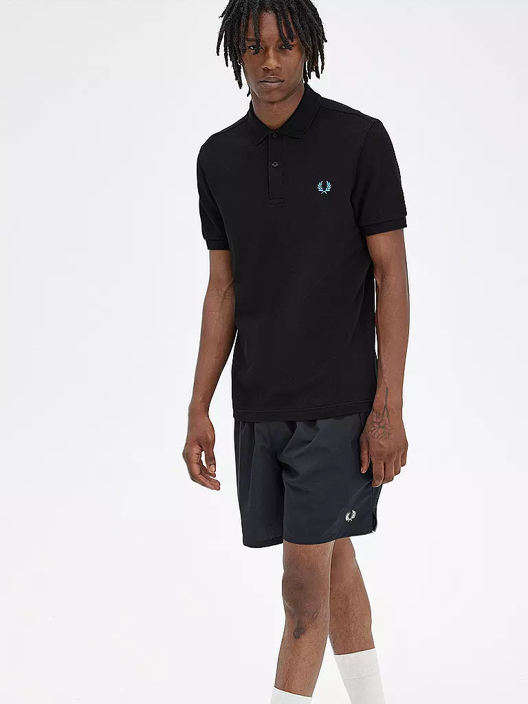 FRED PERRY | Poloshirt Slim Fit | schwarz