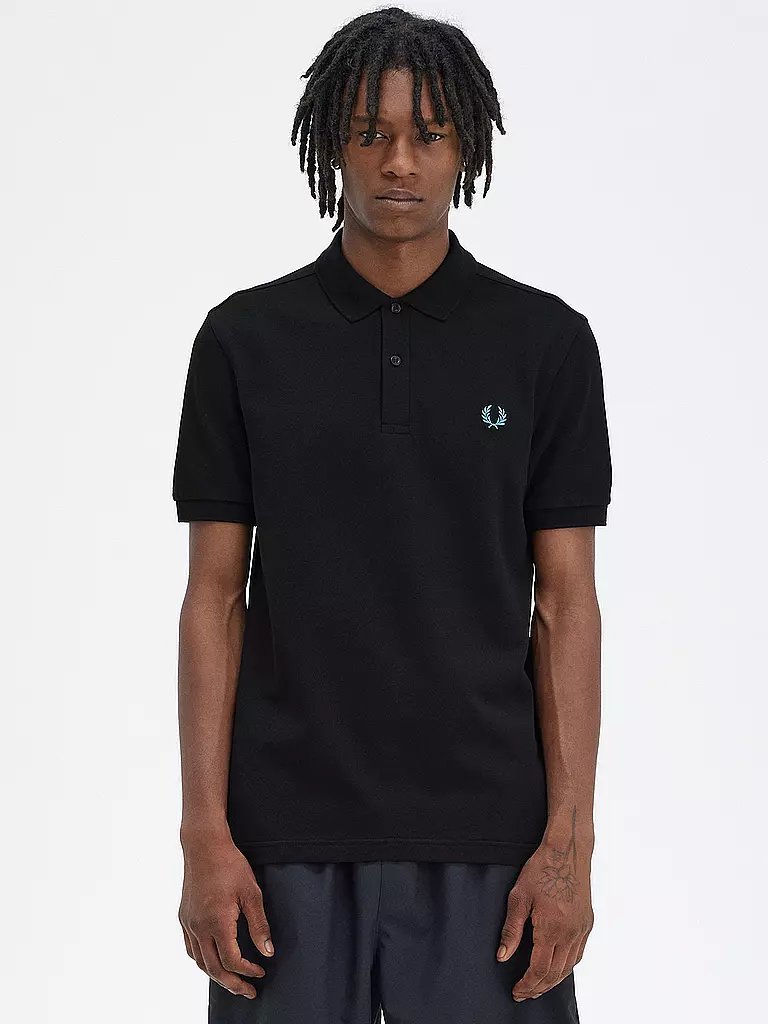 FRED PERRY | Poloshirt Slim Fit | schwarz