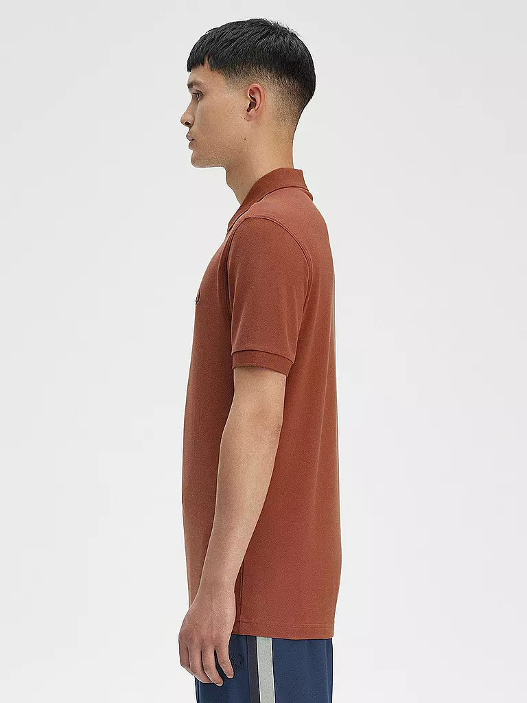 FRED PERRY | Poloshirt Slim Fit | kupfer