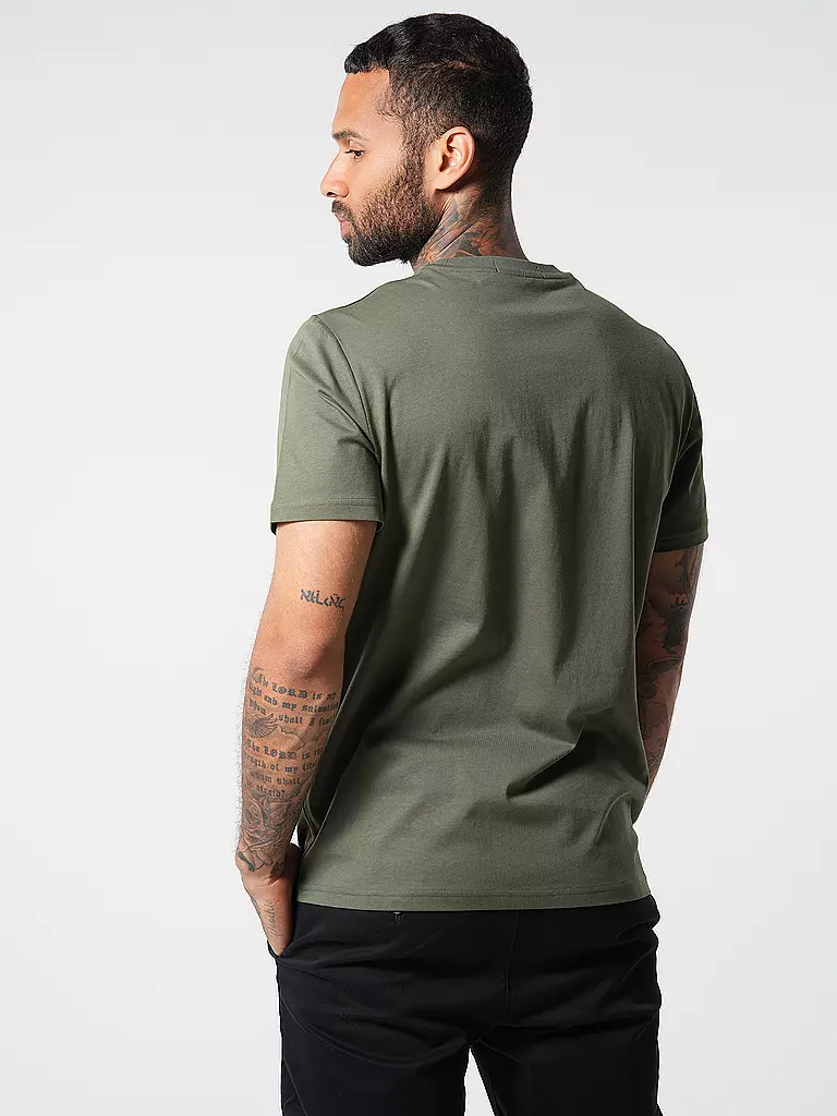 FRED PERRY | T-Shirt  | olive