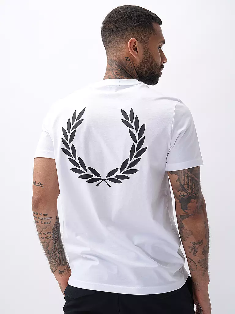 FRED PERRY | T-Shirt | weiss