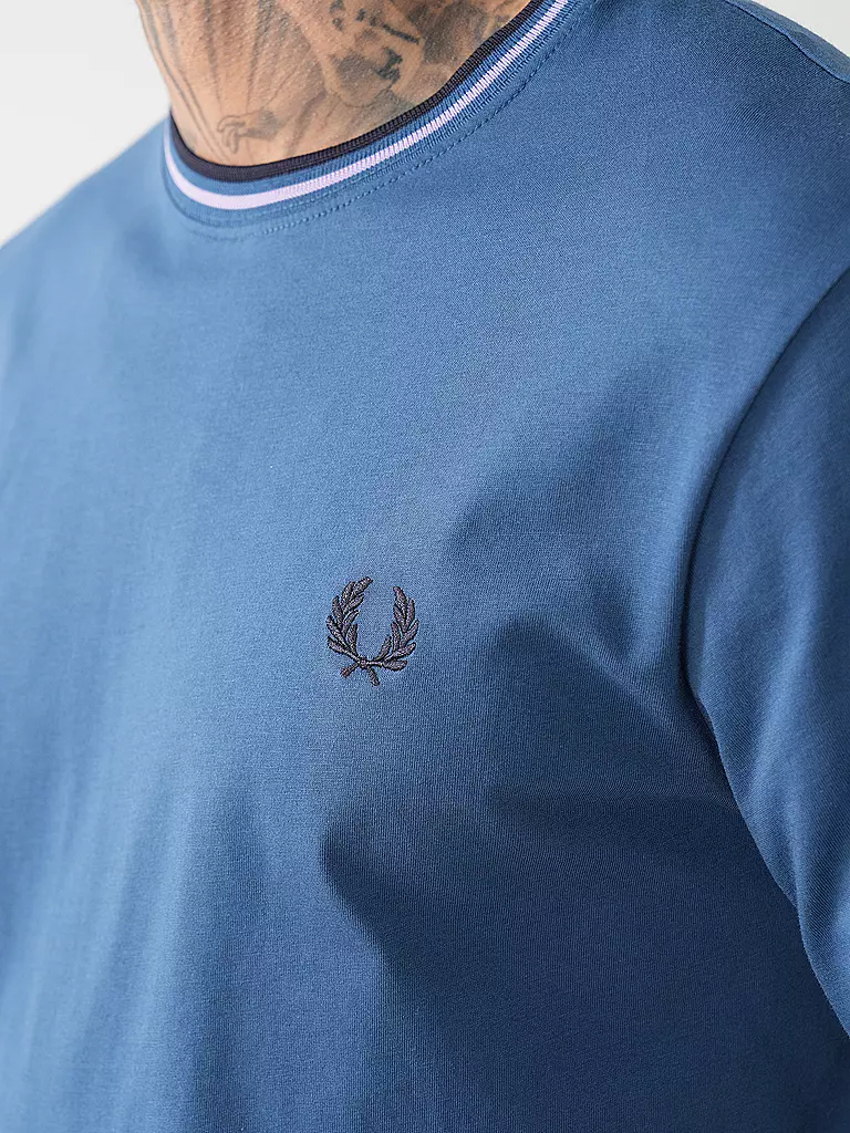 FRED PERRY | T-Shirt | blau