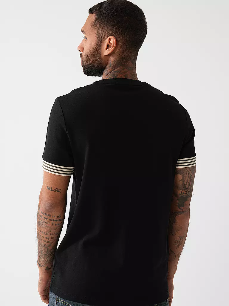 FRED PERRY | T-Shirt | schwarz