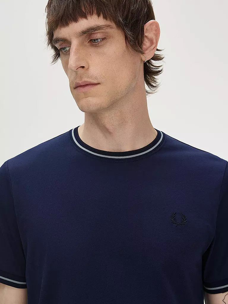 FRED PERRY | T-Shirt | blau