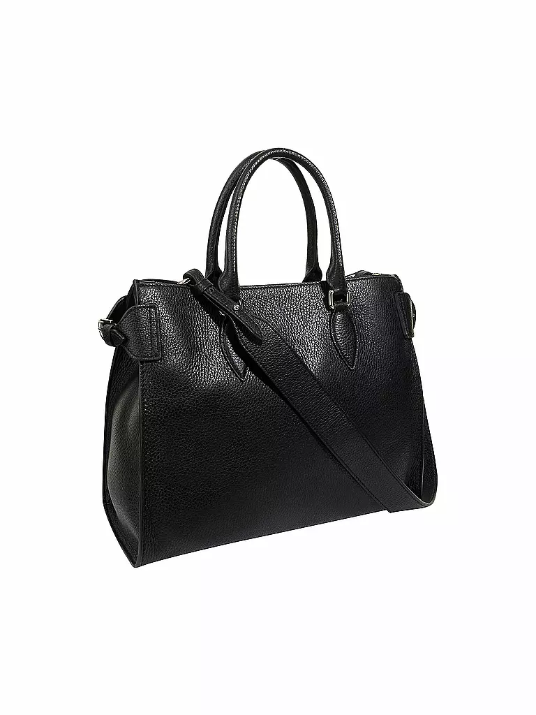 FURLA | Ledertasche - Henkeltasche Zone | schwarz