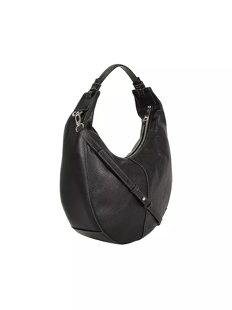 FURLA | Ledertasche - Hobo Bag MIASTELLA | schwarz