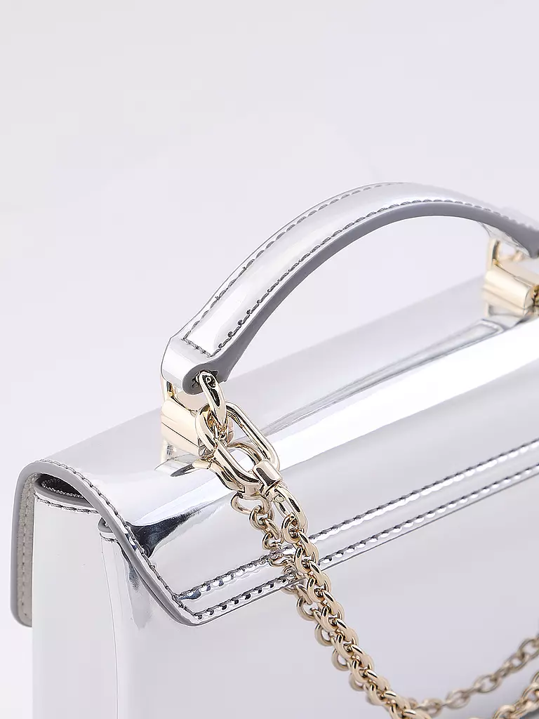 FURLA | Ledertasche - Mini Bag 1927  | silber