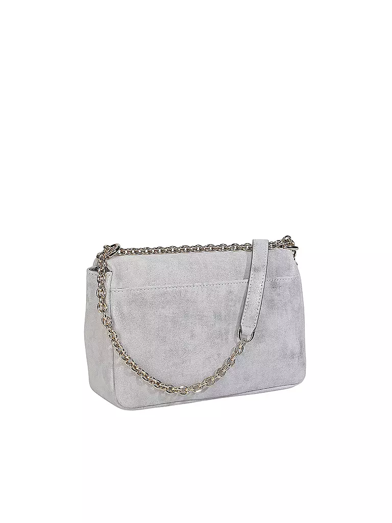 FURLA | Ledertasche - Mini Bag 1927 | silber