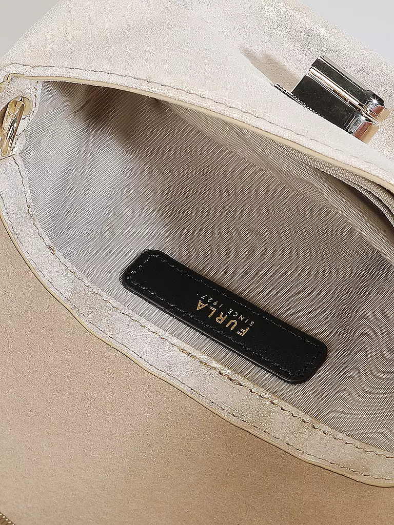 FURLA | Ledertasche - Mini Bag 1927 | silber