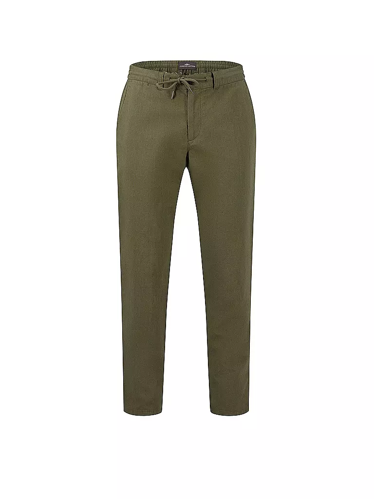 FYNCH HATTON | Chino Casual Fit | olive