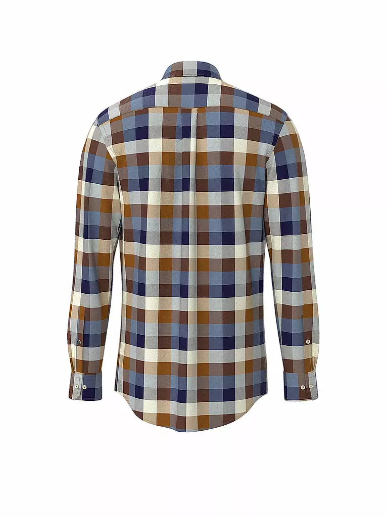 FYNCH HATTON | Hemd Casual Fit | braun