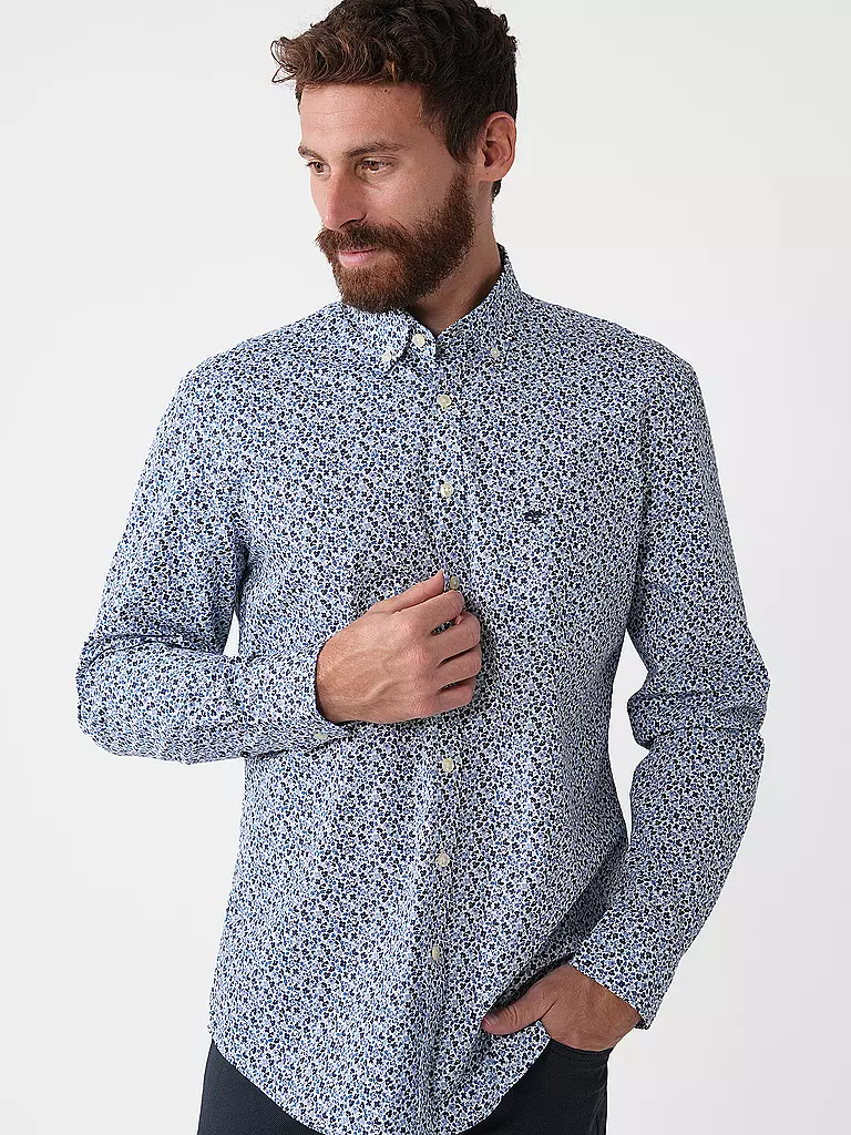 FYNCH HATTON | Hemd Casual Fit | blau