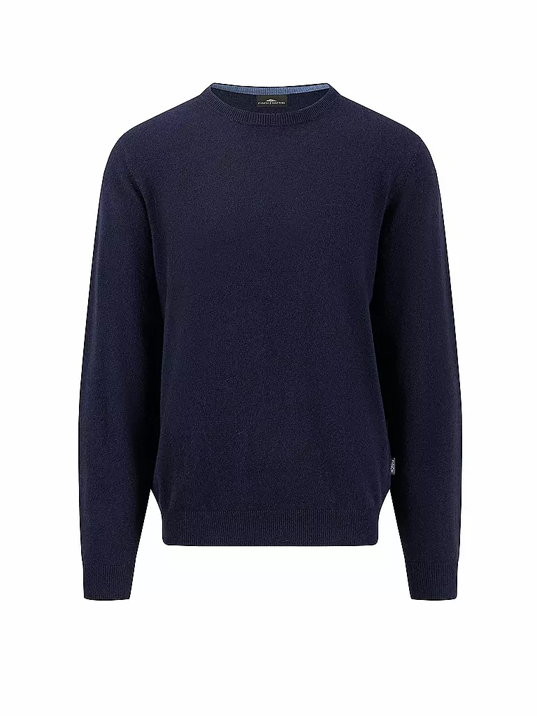 FYNCH HATTON | Kaschmirpullover | dunkelblau