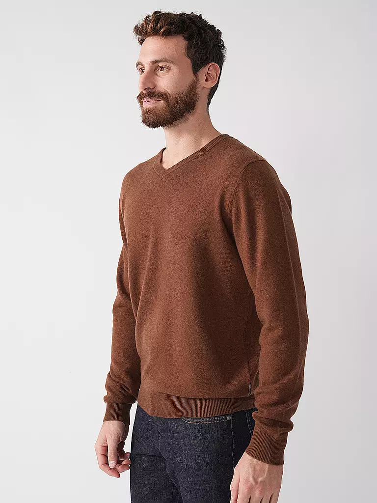 FYNCH HATTON | Kaschmirpullover | dunkelblau