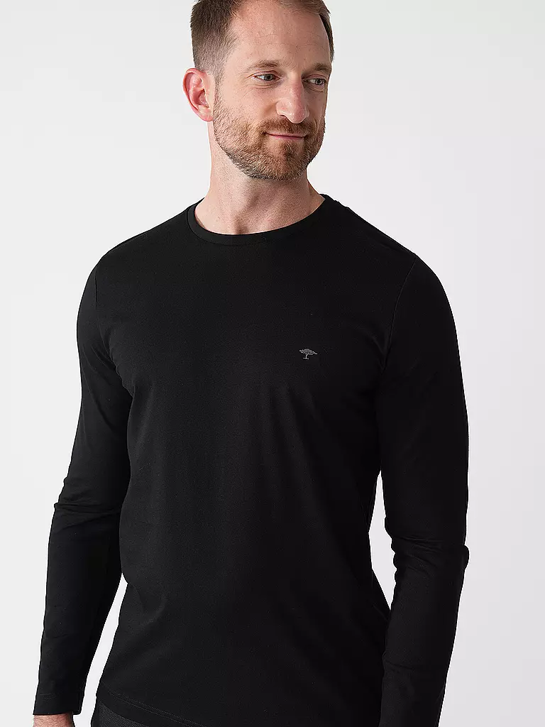 FYNCH HATTON | Langarmshirt  | schwarz