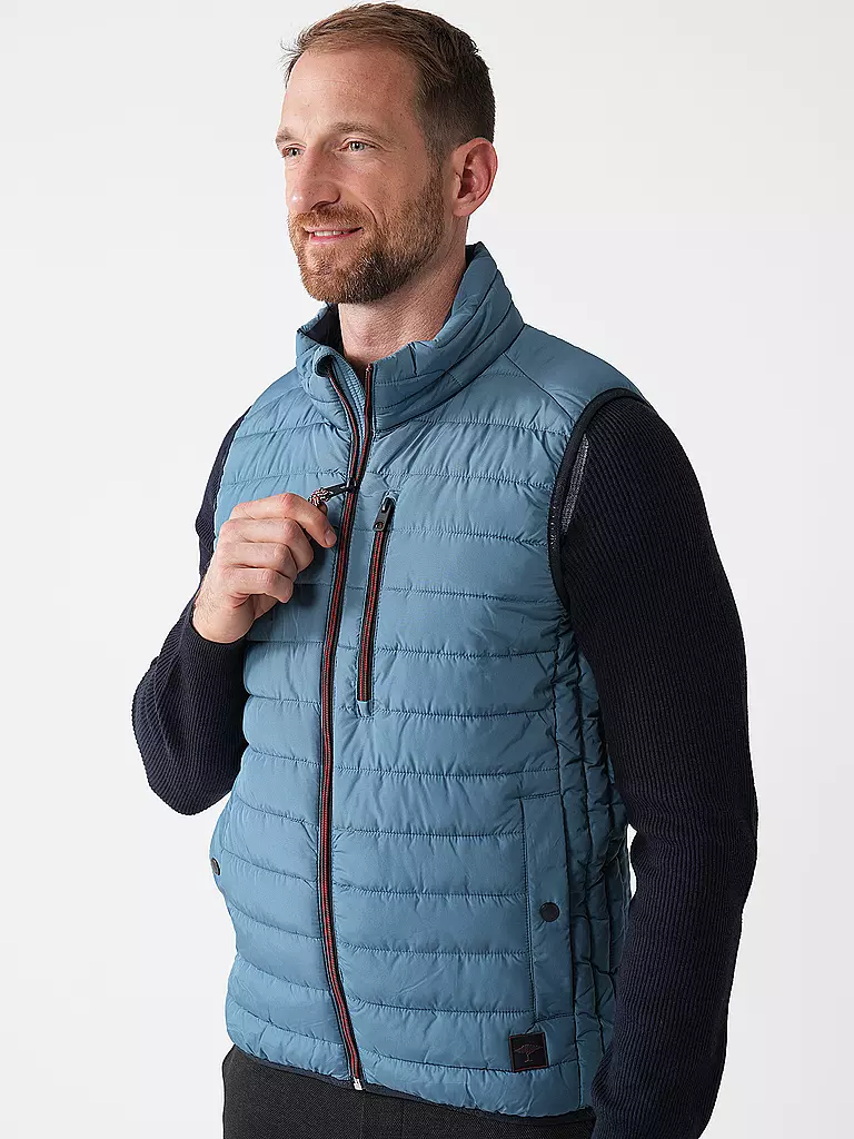 FYNCH HATTON | Steppgilet | dunkelblau