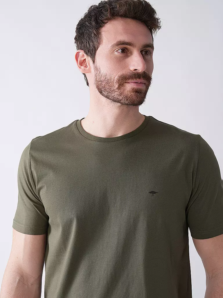 FYNCH HATTON | T-Shirt | olive