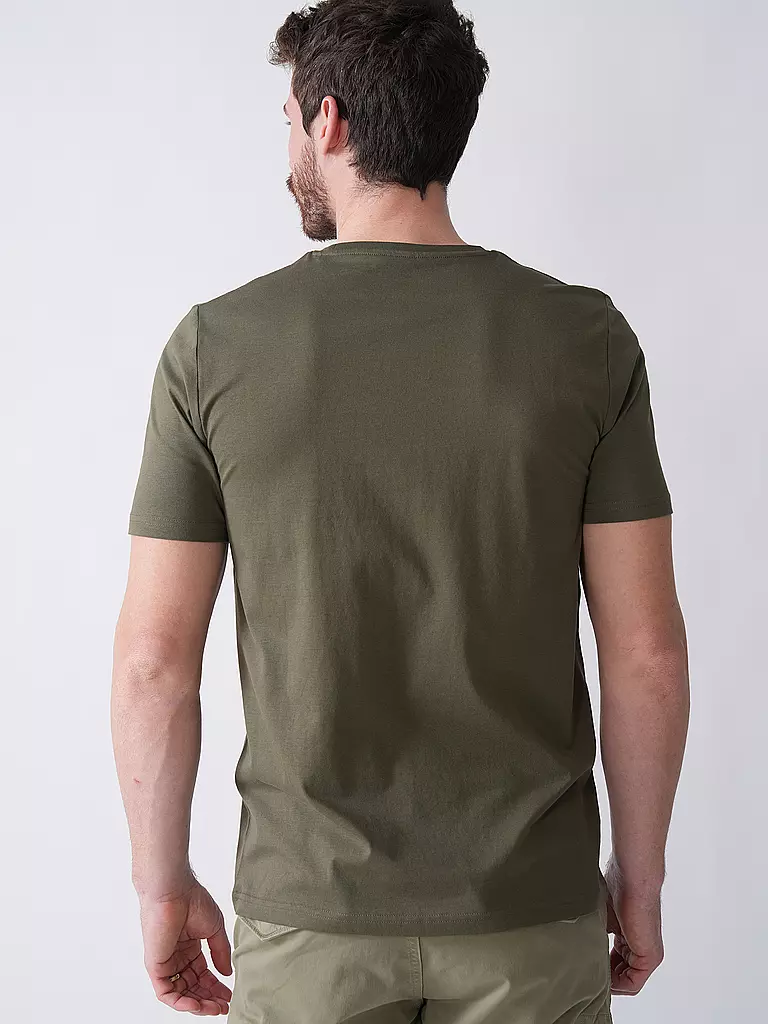 FYNCH HATTON | T-Shirt | olive