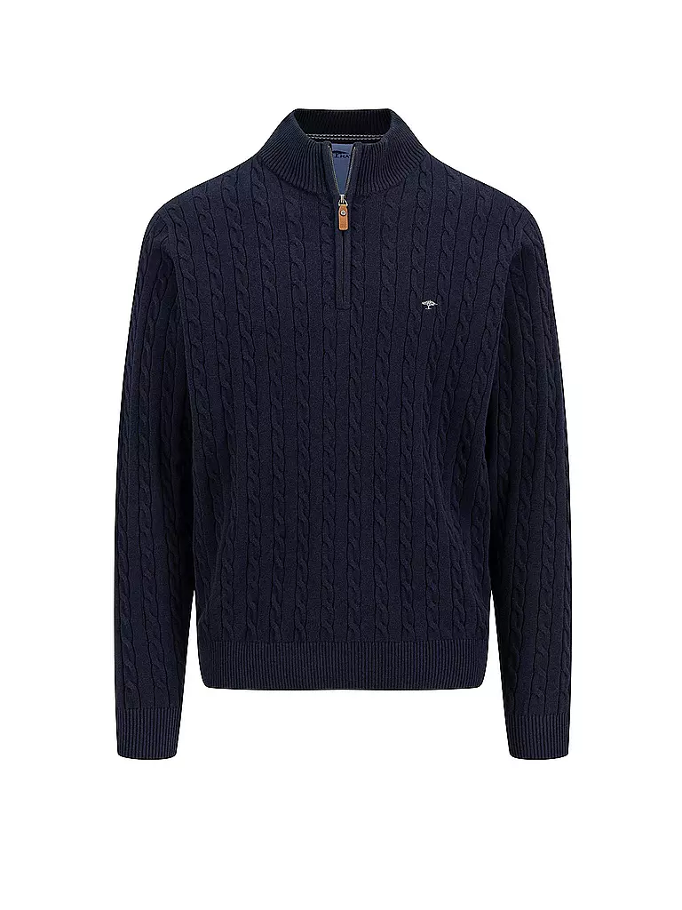 FYNCH HATTON | Troyer Pullover  | dunkelblau