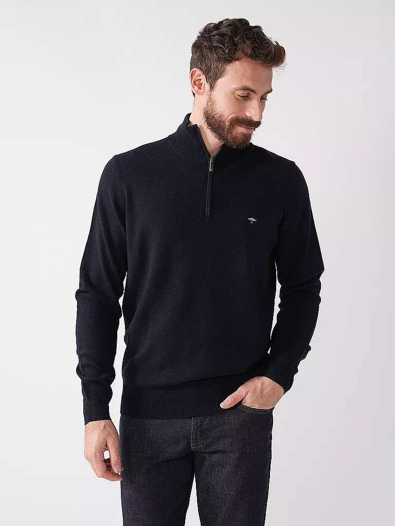 FYNCH HATTON | Troyer Pullover | dunkelgrün