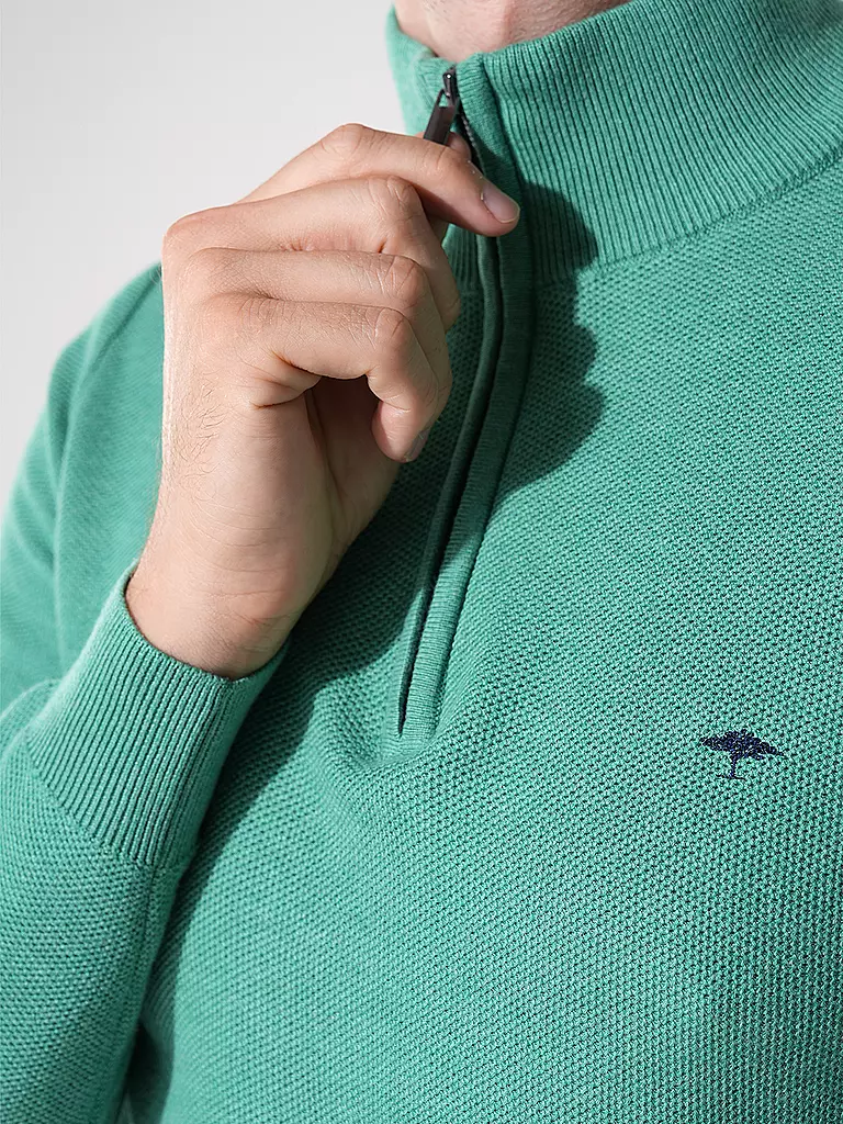 FYNCH HATTON | Troyer Pullover | grün