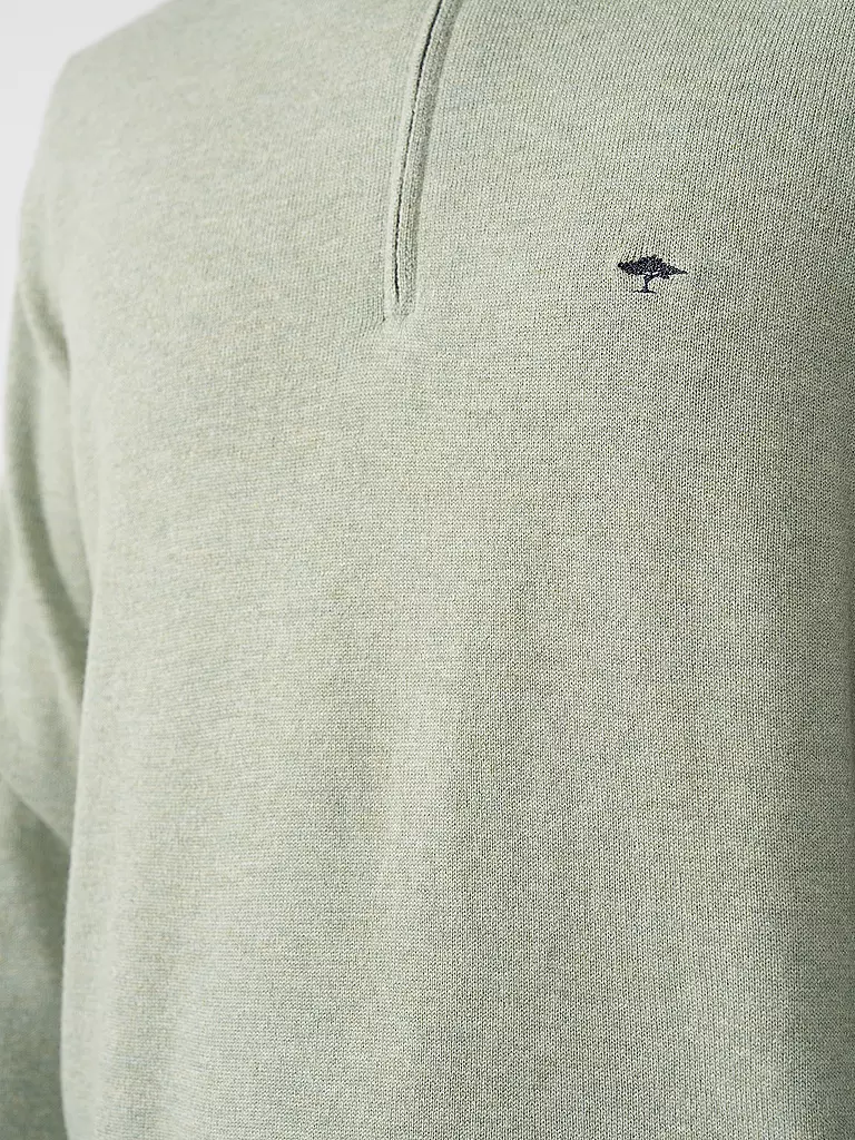 FYNCH HATTON | Troyer Pullover | dunkelgrün