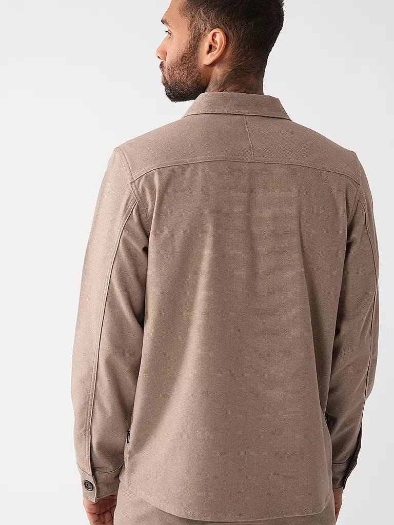 GABBA | Overshirt CLIPPER SHAFI  | braun