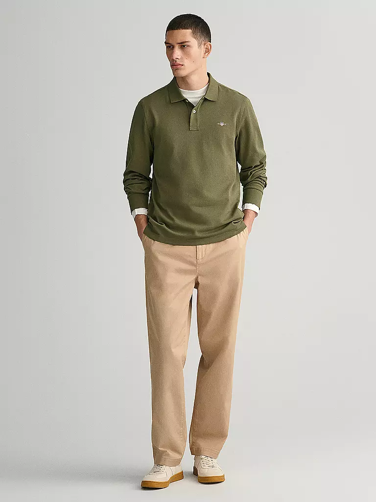 GANT | Poloshirt Slim Fit | olive