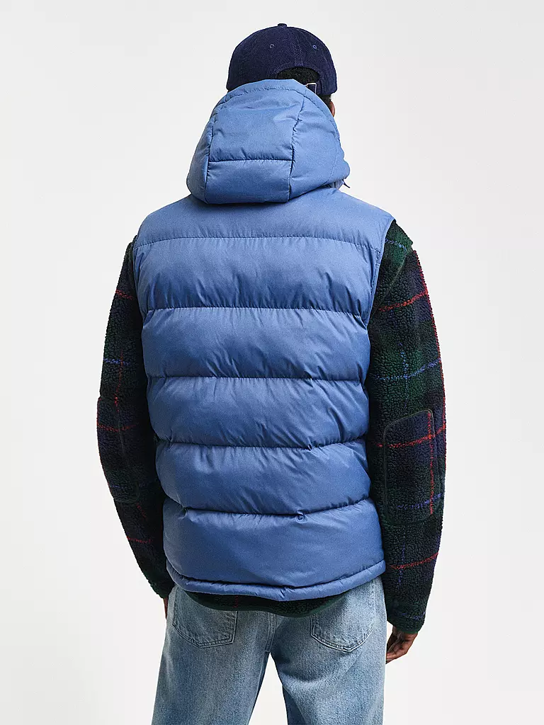 GANT | Steppgilet ACTIVE CLOUD | blau