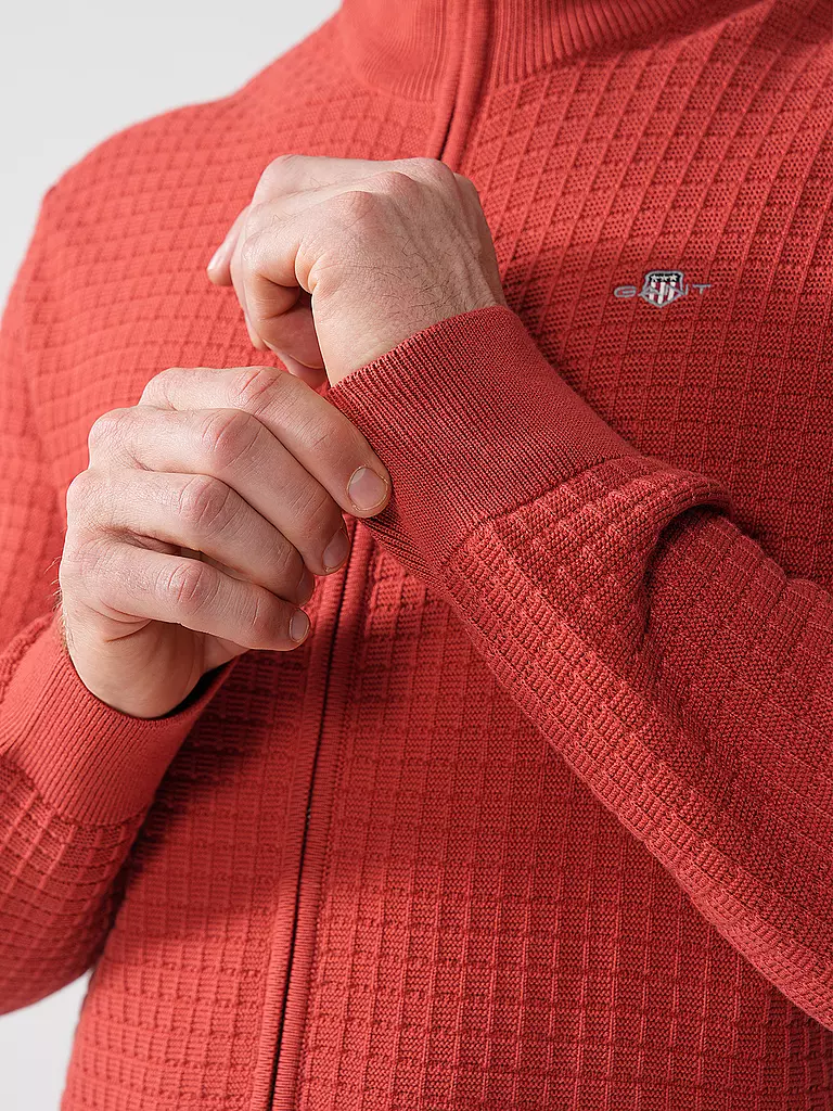 GANT | Strickjacke  | rot