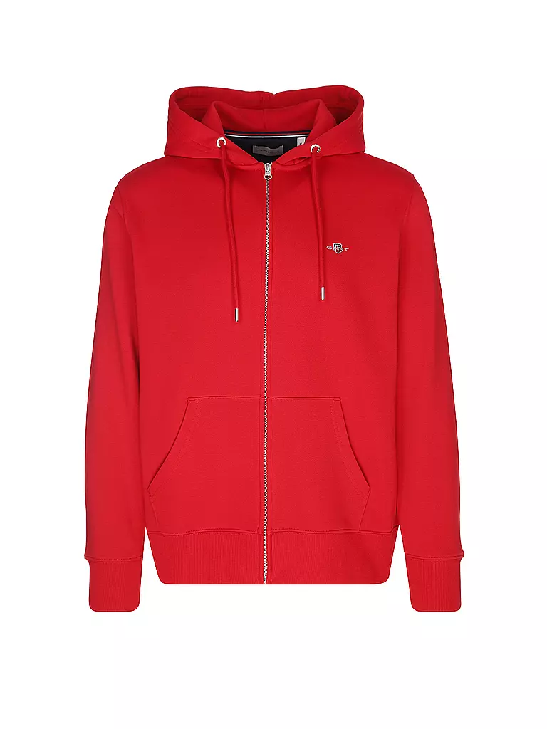 GANT | Sweatjacke  | rot