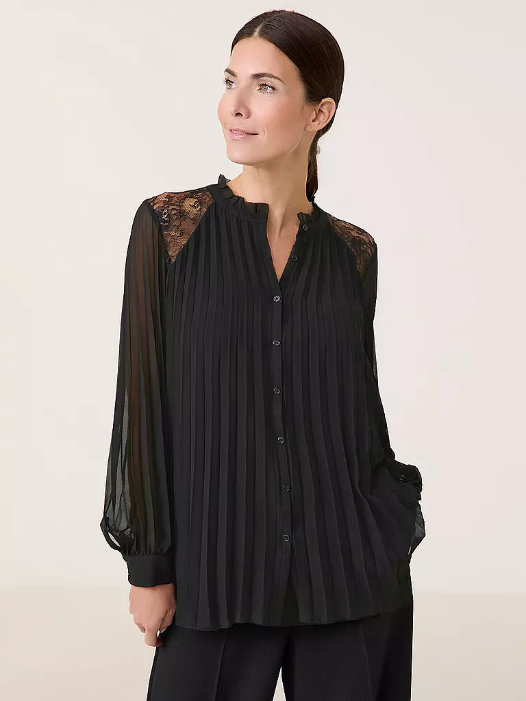 GERRY WEBER | Bluse | schwarz