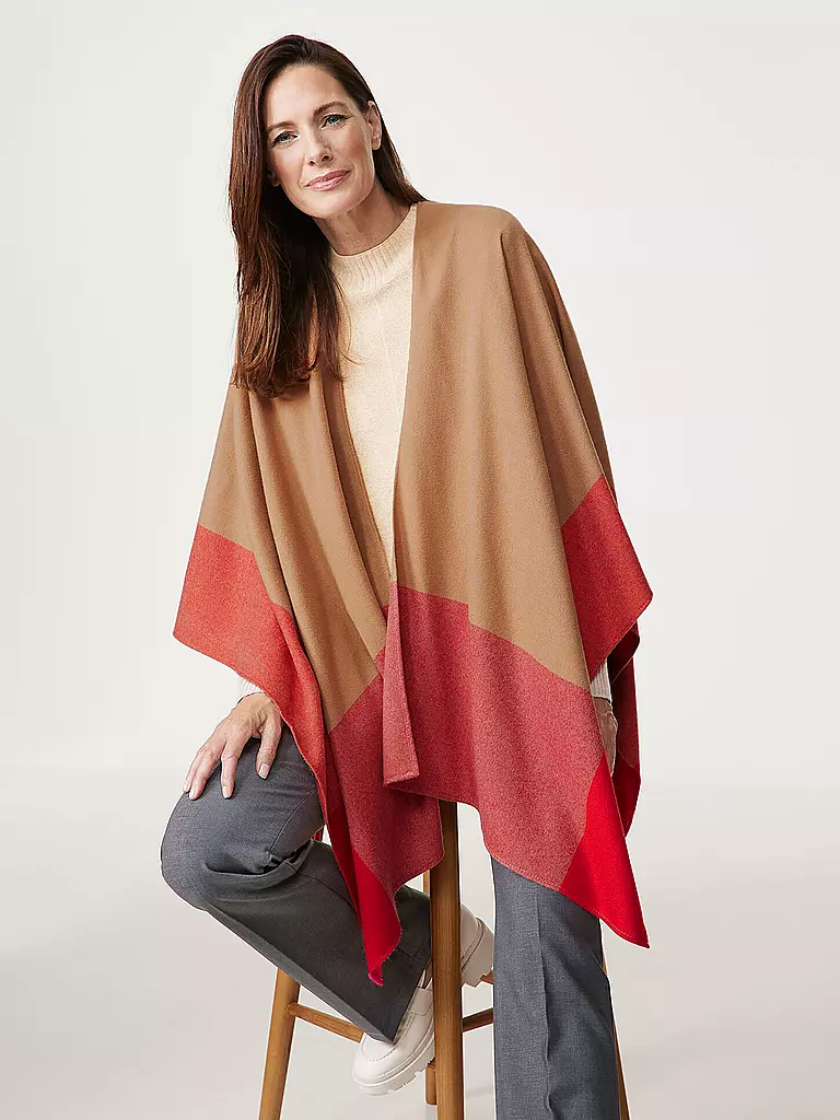 GERRY WEBER | Cape - Poncho | braun