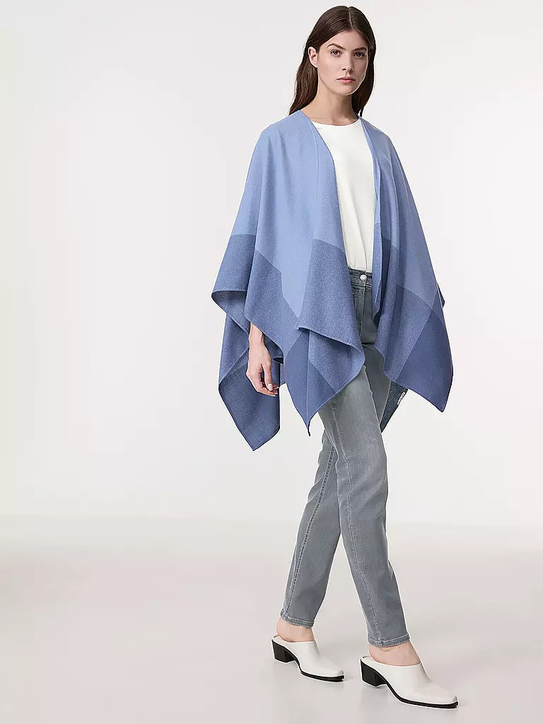 GERRY WEBER | Poncho - Cape | blau