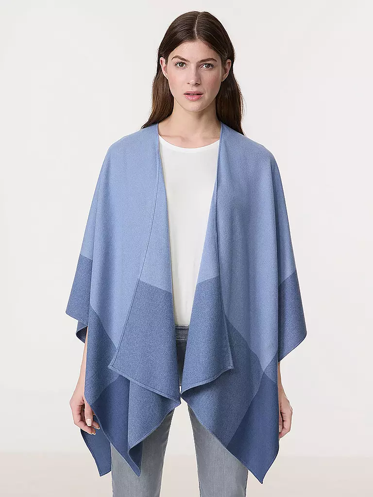 GERRY WEBER | Poncho - Cape | blau