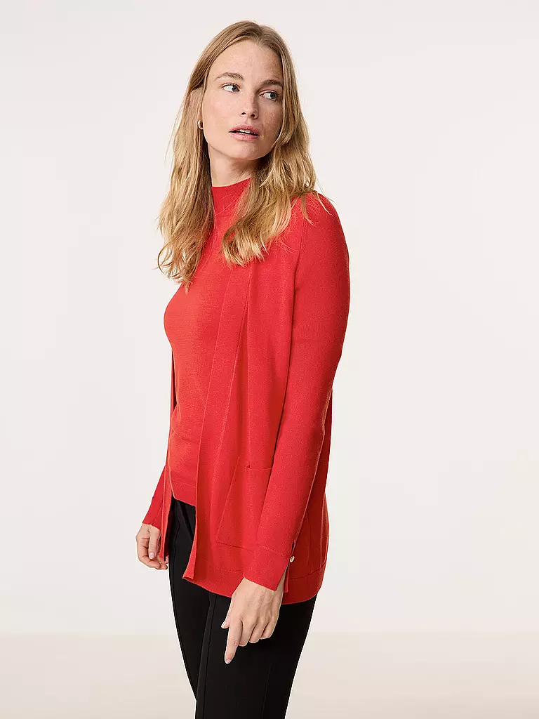 GERRY WEBER | Strickjacke | rot