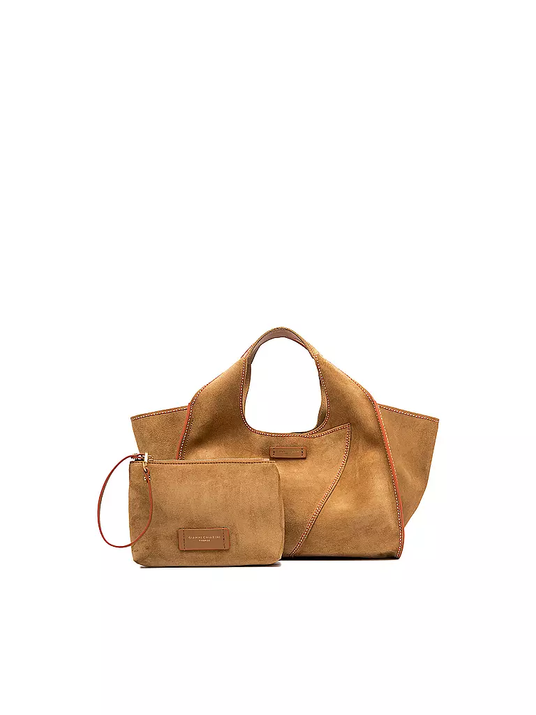 GIANNI CHIARINI | Ledertasche - Henkeltasche EUPHORIA | hellbraun