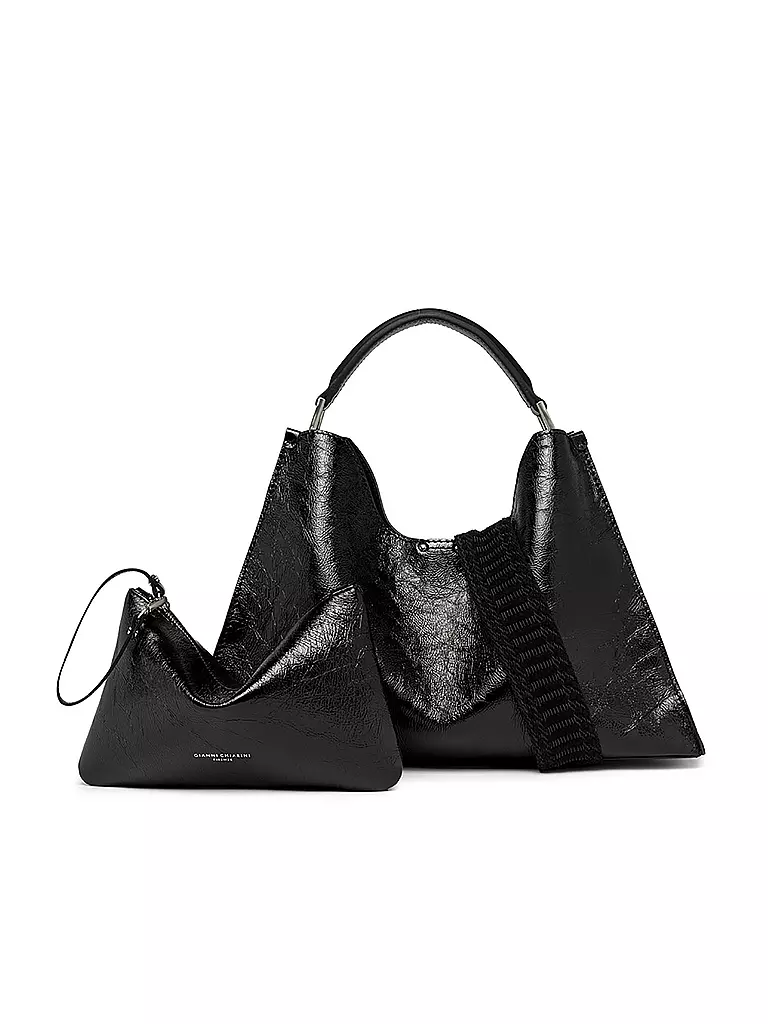 GIANNI CHIARINI | Ledertasche - Hobo AURORA | schwarz